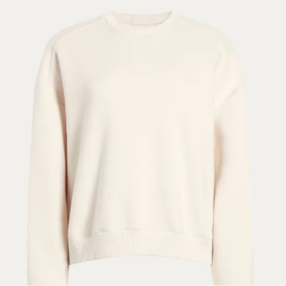 Nuuds CLASSIC CREWNECK SWEATSHIRT in Bone Size Small EUC